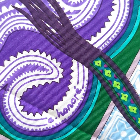 Hermes cent plis des miao scarf - Picture 6 of 15